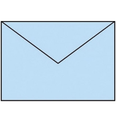 Designbriefumschlag Coloretti 220711517, C5, nassklebend, 100g, himmelblau