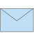 Designbriefumschlag Coloretti 220711517, C5, nassklebend, 100g, himmelblau