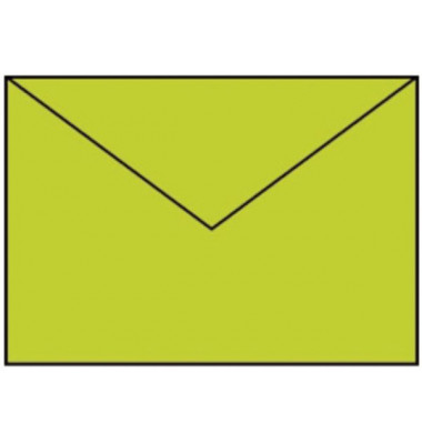 Designbriefumschlag Coloretti 220711522, C5, nassklebend, 100g, hellgrün