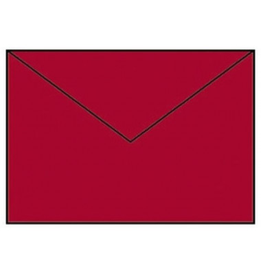 Designbriefumschlag Coloretti 220711526, C5, nassklebend, 100g, klatschmohn