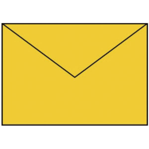 4014969497678 - Briefumschlag 220711543 C5 ohne Fenster nassklebend 100g goldgelb 4014969497678 COLORETTI 5 Stück