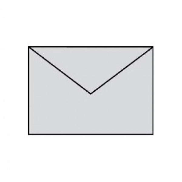 50 Stück Rössler Designbriefumschlag Paperado 164005170, C6, nassklebend, 100g, eisgrau 4014969349274 Rössler