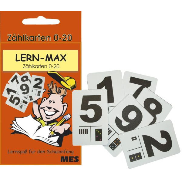 4002558068545 - 1992 Lernfix Zählkarten 0-20 4002558068545 SEEHAUS