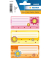 5593 Schulsticker Buchschild Blumengesichter