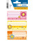 5593 Schulsticker Buchschild Blumengesichter