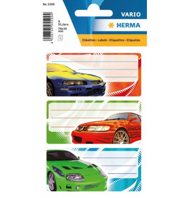5599 Schulsticker Buchschild Tuning
