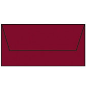 Designbriefumschlag Coloretti 220702572, Din Lang, nassklebend, 80g, rosso