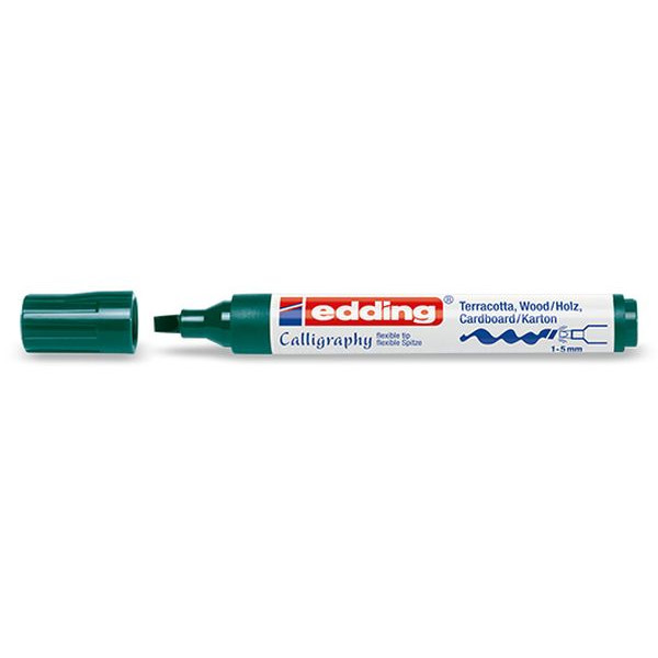 4004764927197 - edding Kalligrafiedding Marker creative edding 1455 1-5mm flaschengrün