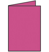 Blanko-Grußkarten 220719554 DIN B6  Hoch doppelt 220g pink