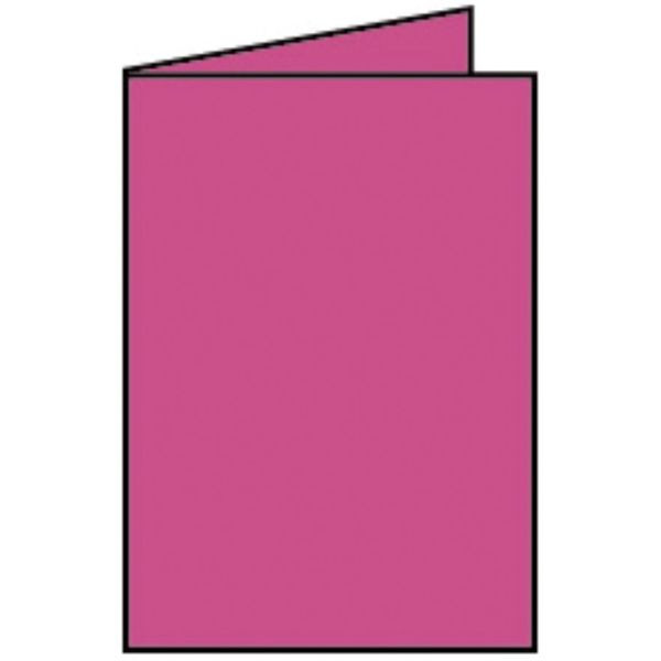 4014969571729 - Briefkarte 220719554 DIN B6  Hoch doppelt 220g pink 4014969571729 COLORETTI 5 Stück