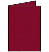 Blanko-Grußkarten 220719572 DIN B6  Hoch doppelt 220g rosso