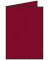 Blanko-Grußkarten 220719572 DIN B6  Hoch doppelt 220g rosso