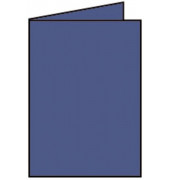 Blanko-Grußkarten 220719590 DIN B6  Hoch doppelt 220g jeans