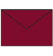 Designbriefumschlag Coloretti 220720572, B6, nassklebend, 80g, rosso