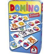 Kartenspiel 51240 "Domino" Junior für 2-6 Spieler Metalldose
