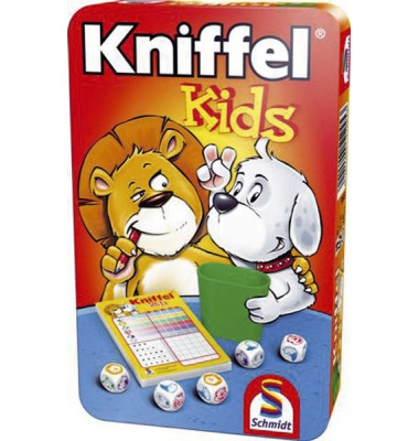 51245 in Metalldose Spiel Kniffel Kids