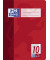 Schulheft 100050372, Lineatur 10 / kariert mit weißem Rand, A5, 90g, rot, 16 Blatt / 32 Seiten