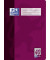 Schulheft 100050320, Lineatur 40 /  kariert mit Umrandung / keine, A4, 90g, pflaume, 16 Blatt / 32 Seiten
