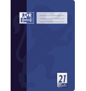 Schulheft 100050327, Lineatur 21 / liniert / keine, A4, 90g, nachtblau, 32 Blatt / 64 Seiten
