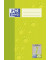 Schulheft 100050375, Lineatur 1 / Schreiblern-Lineatur / keine, A5, 90g, gr&uuml;n, 32 Blatt / 64 Seiten