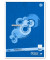 Briefblock 040460022 Style, Lineatur 22 / kariert, A4, 70g, blau, 100 Blatt