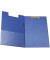 Klemmbrettmappe KF01301 A4 blau Karton mit PVC-Überzug 