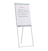 Flipchart Standard, FC43, 67x95cm (BxH), hellgrau, mit Beinen