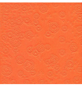 24015 33 cm Serviette Zelltuch orange