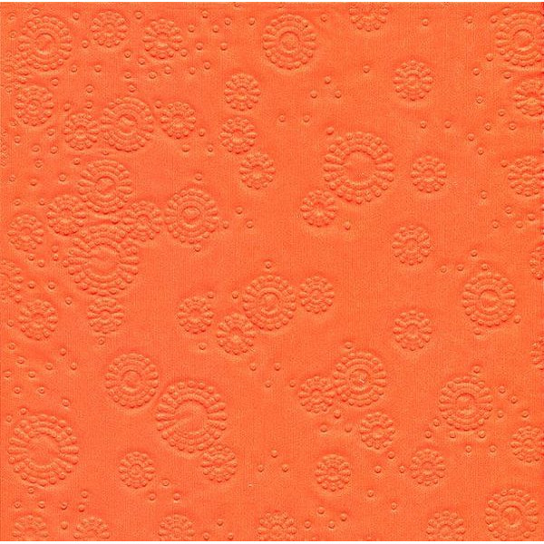 4037698101791 - 24015 33 cm Serviette Zelltuch orange 16 Stück 4037698101791 - 24015 33 cm Serviette Zelltuch orange 16 Stück