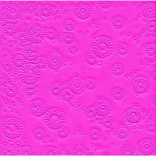 4037698101845 - 24016 33 cm Serviette Zelltuch pink 20 Stück 4037698101845 - 24016 33 cm Serviette Zelltuch pink 20 Stück