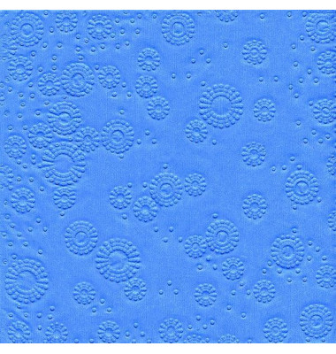 Servietten 24020, hellblau / Uni, 3-lagig, 33x33cm