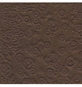 Servietten 24022, braun / Uni, 3-lagig, 33x33cm