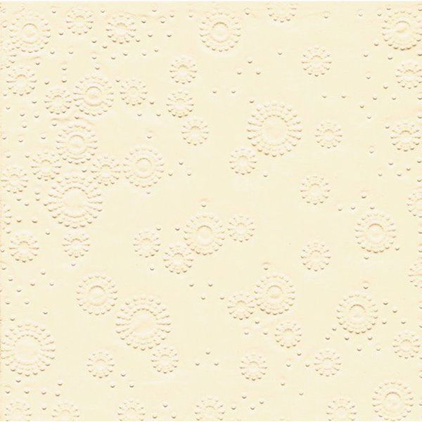 PaperDesign Servietten 24026, cream / Uni, 3-lagig, 33x33cm 4037698108745 PaperDesign 16 Stück