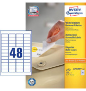 Etiketten L4736REV-100, weiß 45,7x21,2mm, rechteckig, 