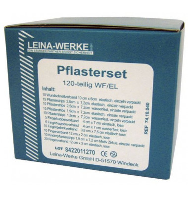 75002 Heftpflaster Set 120tlg