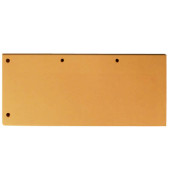 Trennstreifen 400014013 Duo orange 160g gelocht 24x10,5cm
