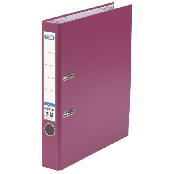 10 Stück Elba Ordner Smart Pro 10453 100025940, A4 50mm schmal PP vollfarbig pink 4002030166431 Elba