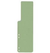 Aktenfahnen KF15769 grün 320g gelocht 10x32cm 
