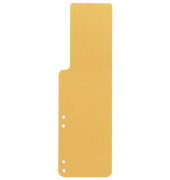 Aktenfahnen KF15770 gelb 320g gelocht 10x32cm 