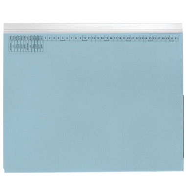 Hängehefter KF15776, A4 hellblau Karton 320g