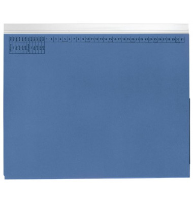 Hängehefter KF15777, A4 blau Karton 320g