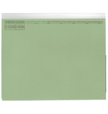 Hängehefter KF15778, A4 grün Karton 320g