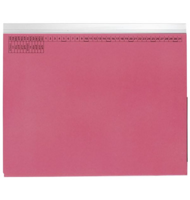 Hängehefter KF15788, A4 rot Karton 320g