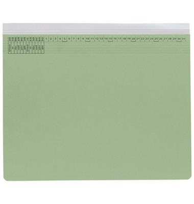 Hängehefter KF15792, A4 grün Karton 320g