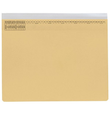 Hängehefter KF15793, A4 chamois Karton 320g
