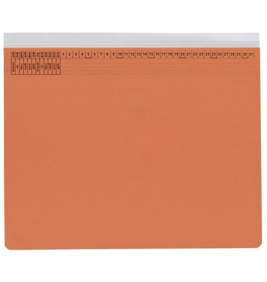 Hängehefter KF15794, A4 orange Karton 320g