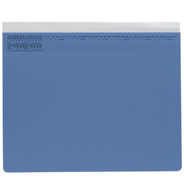 Hängehefter KF15798, A4 blau Karton 320g