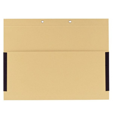 Ösenhefter KF15818 chamois halber Vorderdeckel, Karton 250g