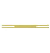 Deckschiene 9040103 messing Metall