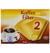 G&G 2129554008 Gr.2 Kaffeefilter naturbraun